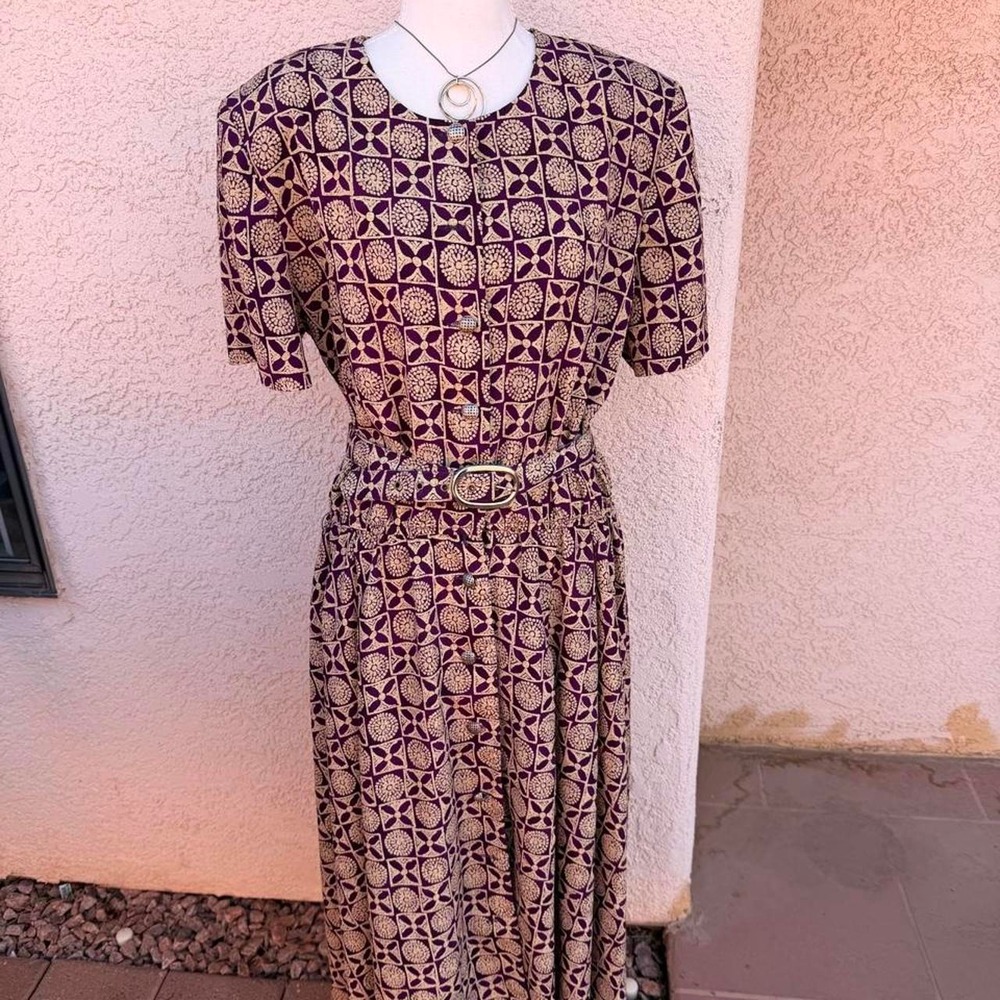 Vintage 60's Leslie Dress Size